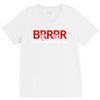 big red brrr - frost football V-Neck Tee