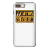 caution skinhead, ideal birthday gift or present iPhone 8 Plus