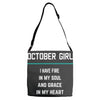 October Girl Adjustable Strap Totes