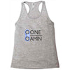 gone gamin logo Racerback Tank