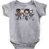 strange bffs Baby Bodysuit