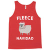 fleece navidad Tank Top
