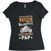 There Aren't Many Things I Love More Than Motorcycles Women's Triblend Scoop T-shirt