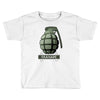hand grenade military army Toddler T-shirt