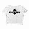 kylo ren helmet Crop Top