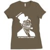 marijuana...at least it's not crack Ladies Fitted T-Shirt