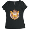 weekend warriors Women's Triblend Scoop T-shirt