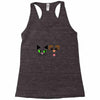 cat and dog Racerback Tank