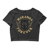 wakanda forever Crop Top
