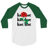 Love Rose 3/4 Sleeve Shirt