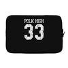 polk high Laptop sleeve