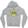 all seeing eye Zipper Hoodie