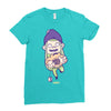 drugs free Ladies Fitted T-Shirt