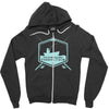 married men fishing club! Zipper Hoodie