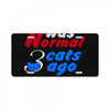 i was normal three cats ago License Plate