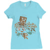 robotron wreaks havoc Ladies Fitted T-Shirt
