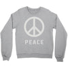 peace sign Crewneck Sweatshirt