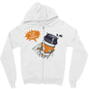 my morning sidekick Zipper Hoodie