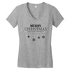 merry christmas and happy new year Women's V-Neck T-Shirt