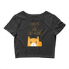 cattfeine mug Crop Top