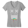 taste the rainbow Women's V-Neck T-Shirt
