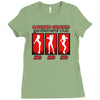 santa's grotto gentlemens club Ladies Fitted T-Shirt