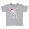 skeleton dabbing christmas Toddler T-shirt