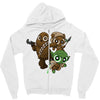 power critters Zipper Hoodie