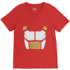 Saiyan Armor DBZ Vegeta V-Neck Tee