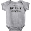 Bitcoin Satoshi Nakamoto In Crypto We Trust Baby Onesie