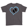 Baby Boy with Heart Any Name Customized Youth Tee