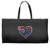 perfect dog love Weekender Totes