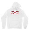 kacamata red Unisex Hoodie