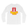 summer time flip flops Long Sleeve Shirts