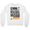 Strong Independent Motivated Aquarius Crewneck Sweatshirt