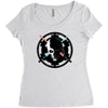 death side Women's Triblend Scoop T-shirt