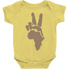 peace to africa Baby Onesie