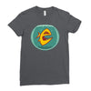 angry goldfish cartoon Ladies Fitted T-Shirt