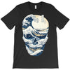 the great wave off skull T-Shirt