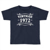 vintage 1972 aged to perfection Toddler T-shirt