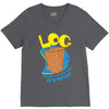 log it's better than bad it's good V-Neck Tee