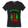 christmas drinking team Women's V-Neck T-Shirt