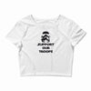 support our troops Crop Top
