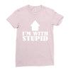 stupid Ladies Fitted T-Shirt