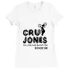 pulling rad back flips since '86 Ladies Fitted T-Shirt