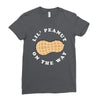 Little Peanut on the Way Ladies Fitted T-Shirt