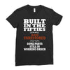 funny  built in the 50&rsquo;s, ideal gift or christmas present. Ladies Fitted T-Shirt