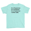 Revolution I Write Code Youth Tee