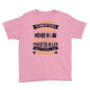 Super Cool Mother In Law Of A Freaking Awesome Daughter Youth Tee