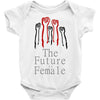 Women's March The Future is Female Baby Onesie